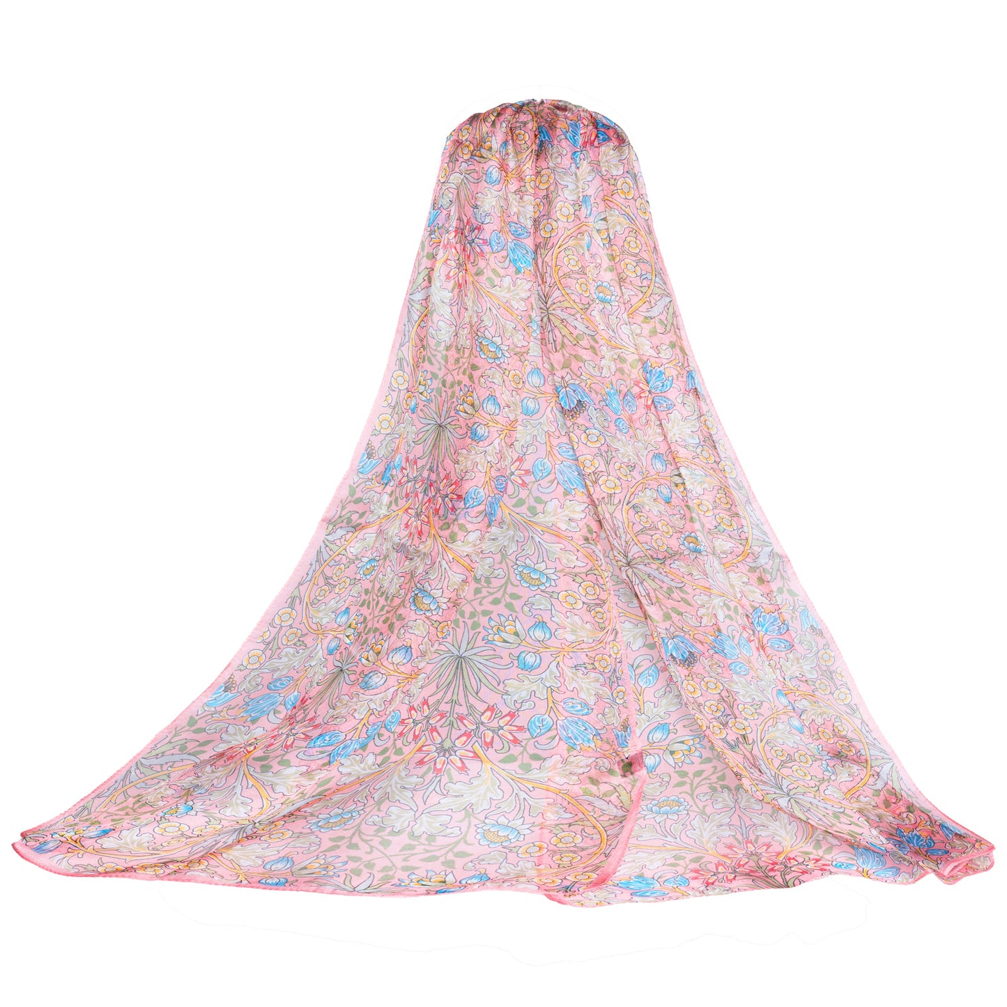 William Morris Hyacinth - 100% Pure Silk Scarf