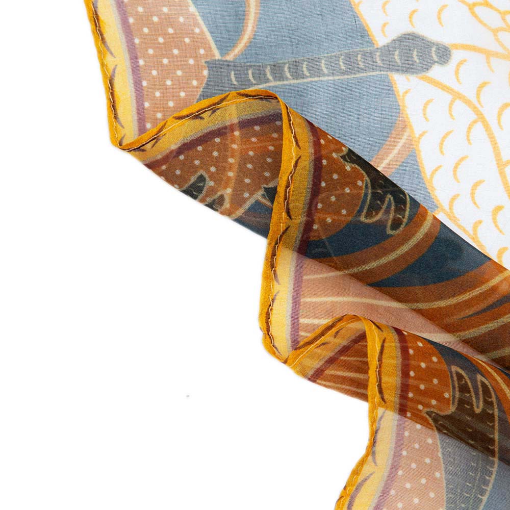 Swan - 100% Pure Silk Scarf