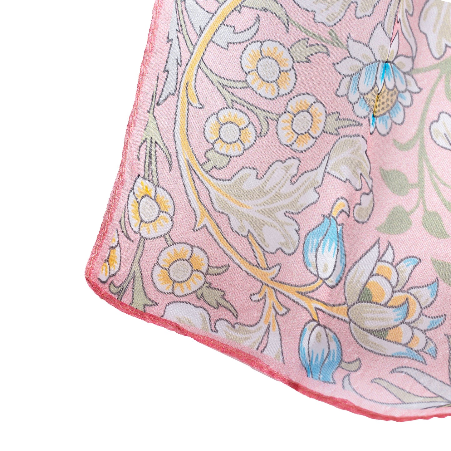 William Morris Hyacinth - 100% Pure Silk Scarf